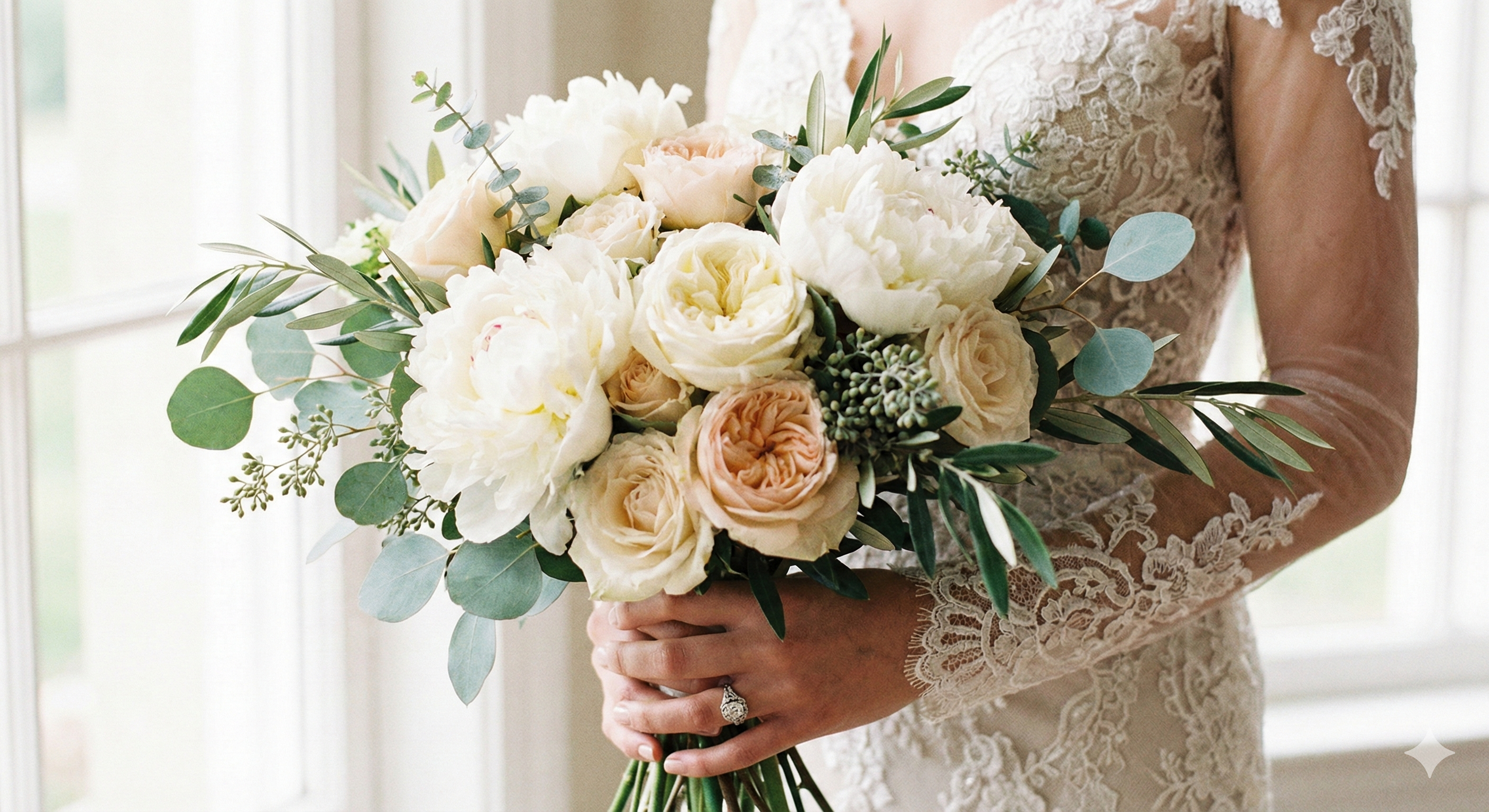 Luxury Bridal Bouquet Detail